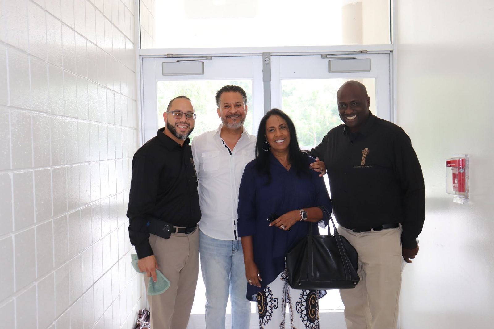 FFF leaders and partners smiling together